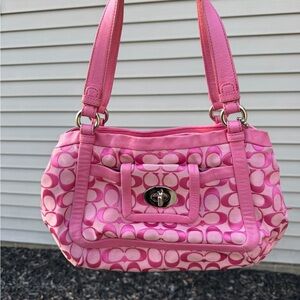 Y2K Coach Signature Cricket Pink (13604)